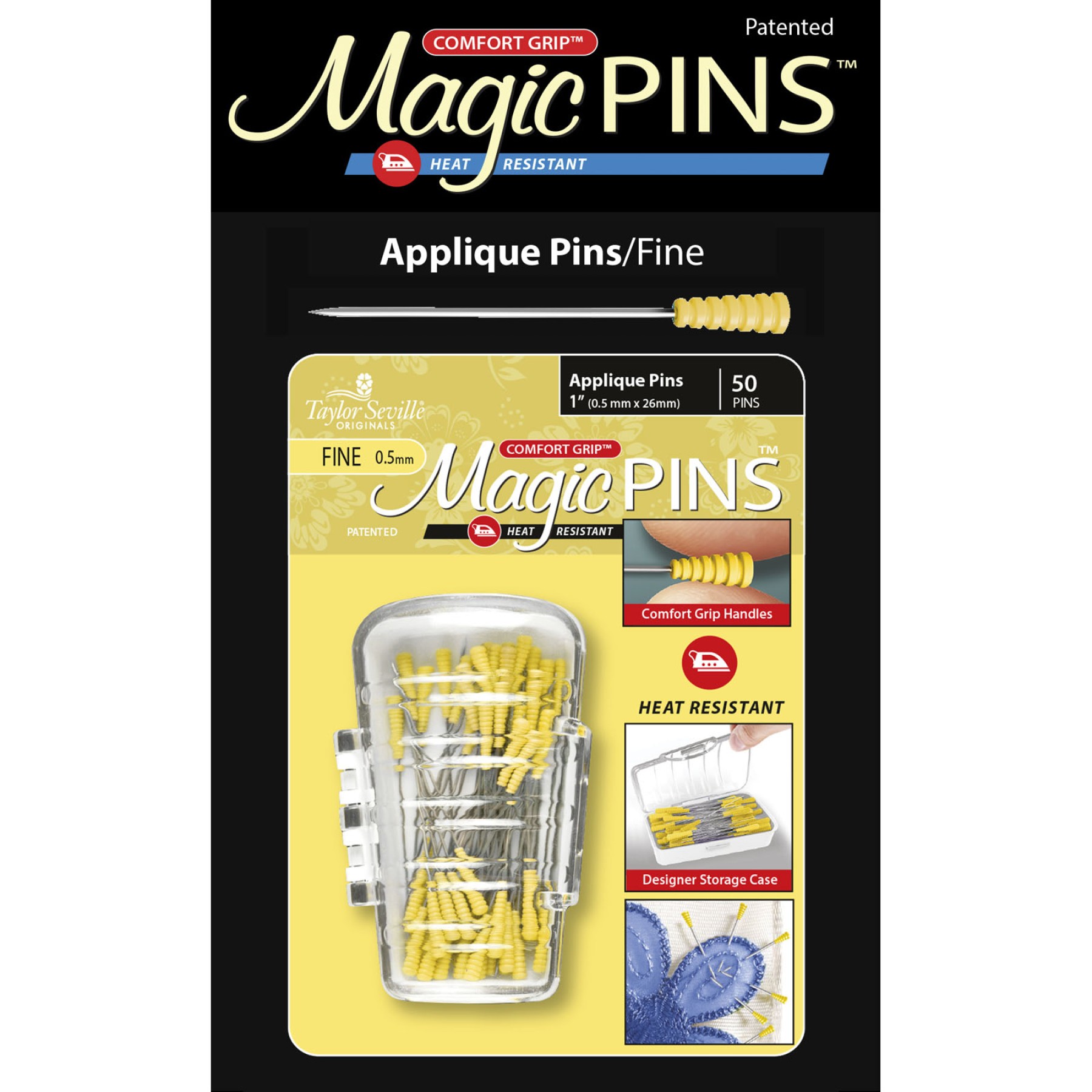 Magic PINS Appliqué Pins/Fine EE Schenck Company
