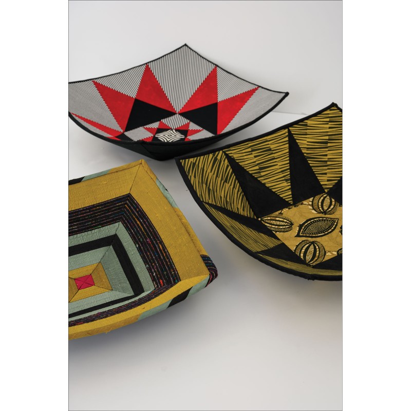 Modern Fabric Art Bowls EE Schenck Company