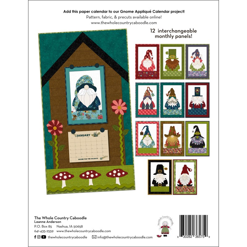 Gnome Paper Calendar | EE Schenck Company