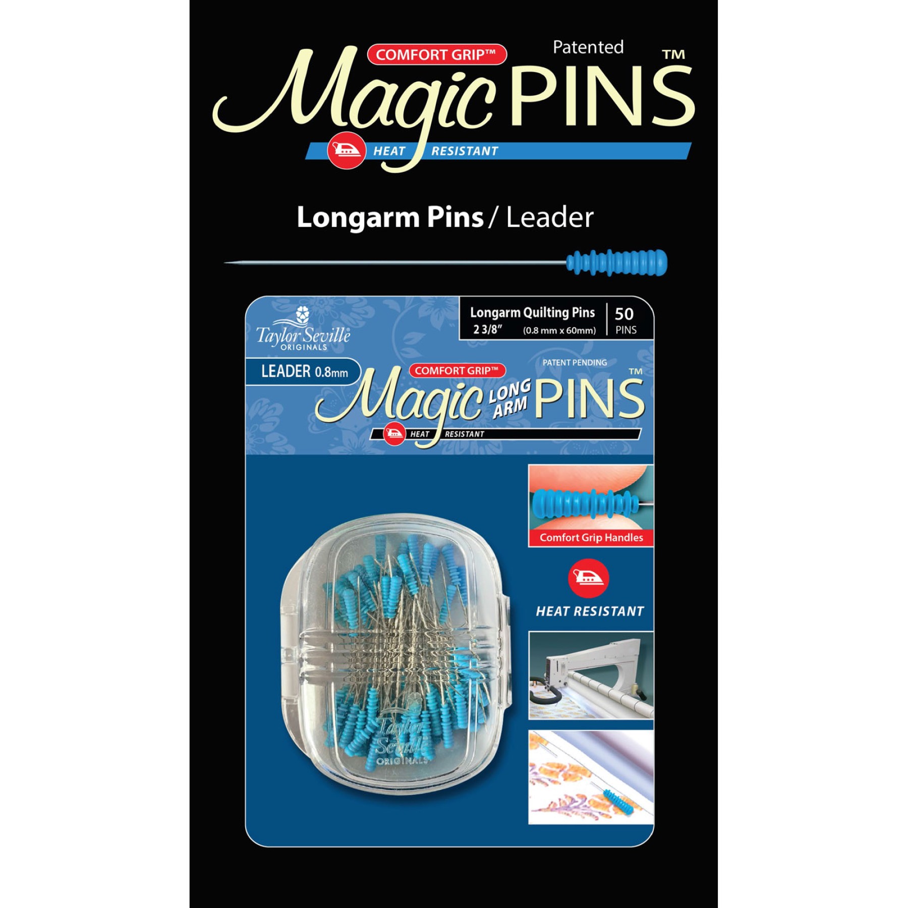 Magic PINS Longarm Quilting Pins EE Schenck Company