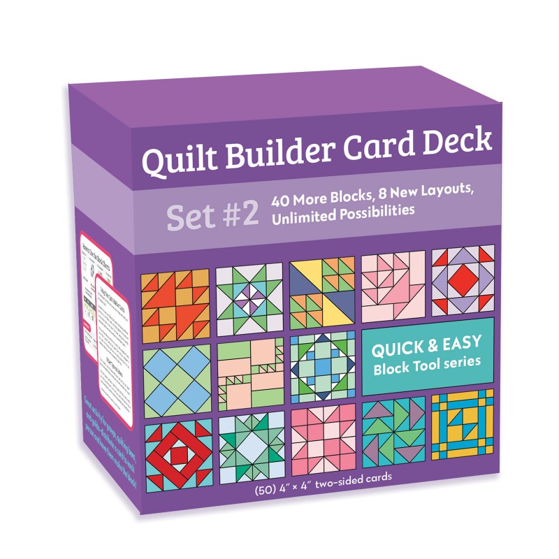 Quilt Builder Card Deck Set 2 EE Schenck Company