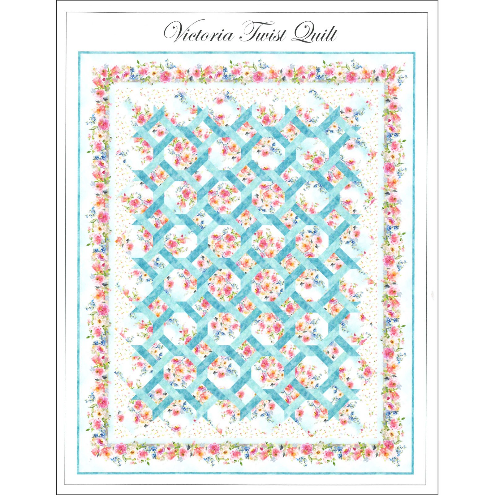 Victoria Garden Twist Quilt EE Schenck Company
