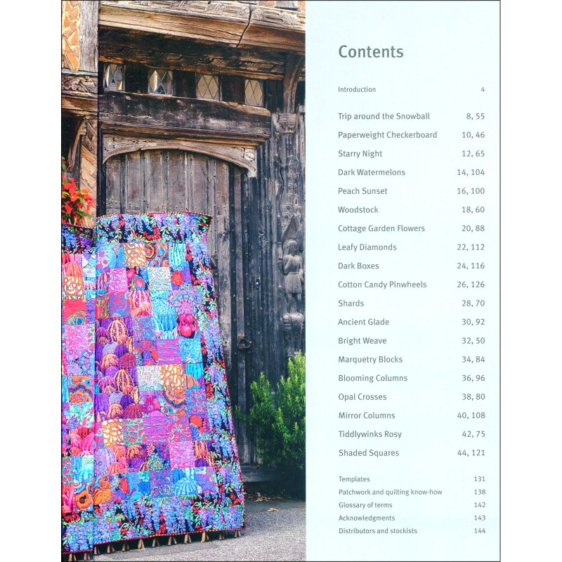 Kaffe Fassett's Quilts in an English Village EE Schenck Company