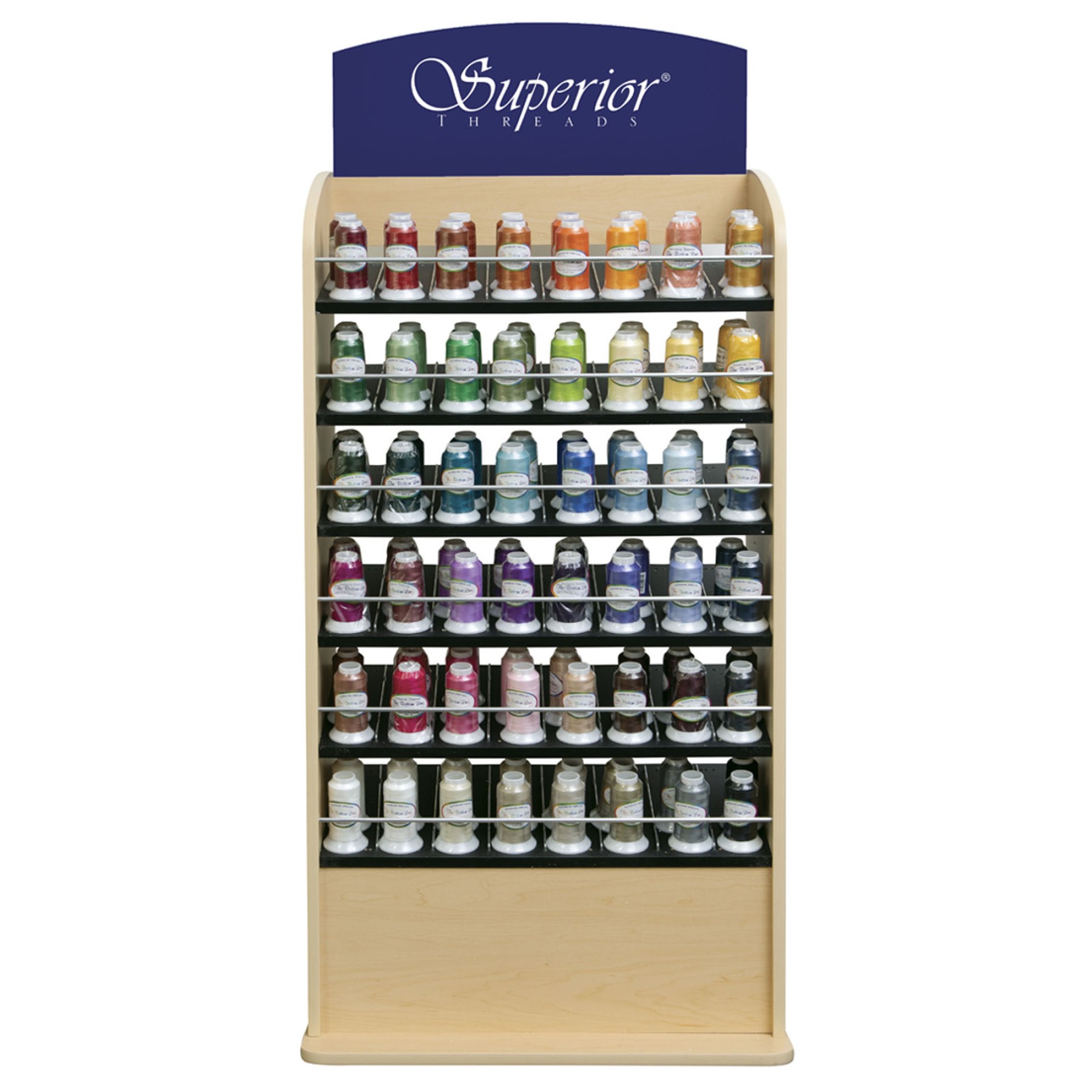 Bottom Line Cone Thread Assortment Display EE Schenck Company