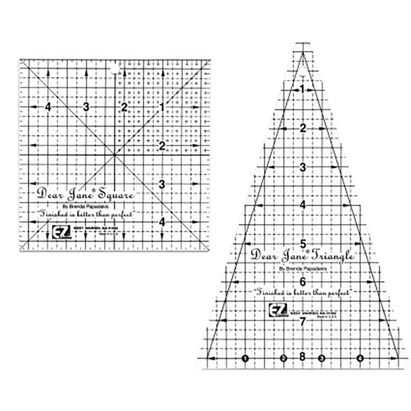 Dear Jane Ruler Set | EE Schenck Company