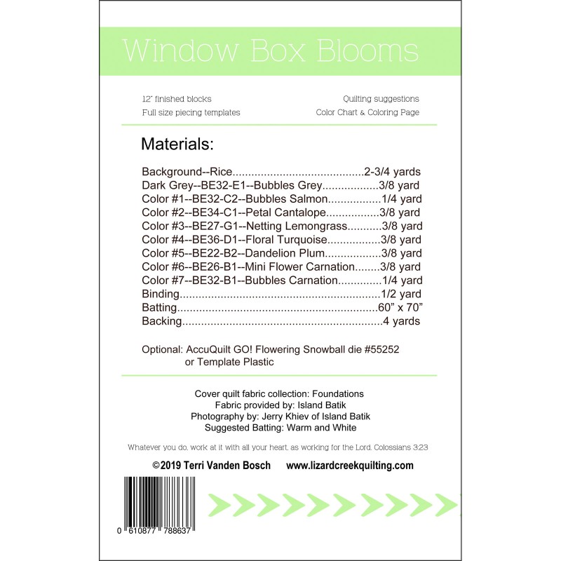 Window Box Blooms EE Schenck Company