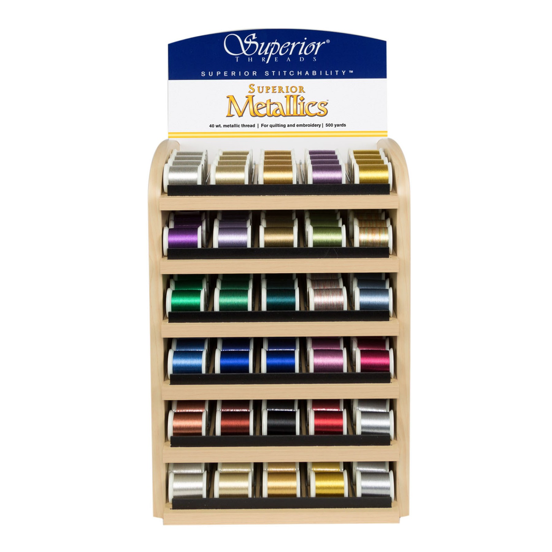 Metallics Assortment Display EE Schenck Company