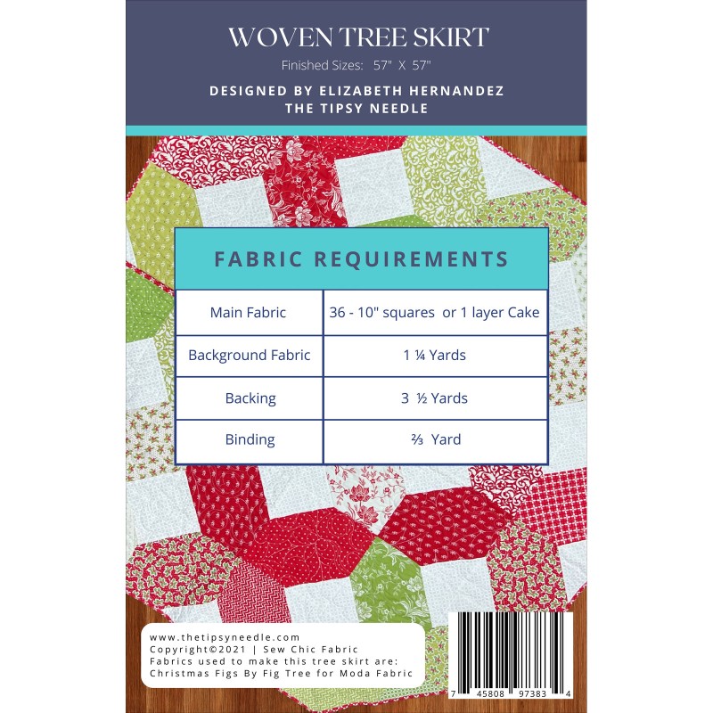 Woven Tree Skirt EE Schenck Company