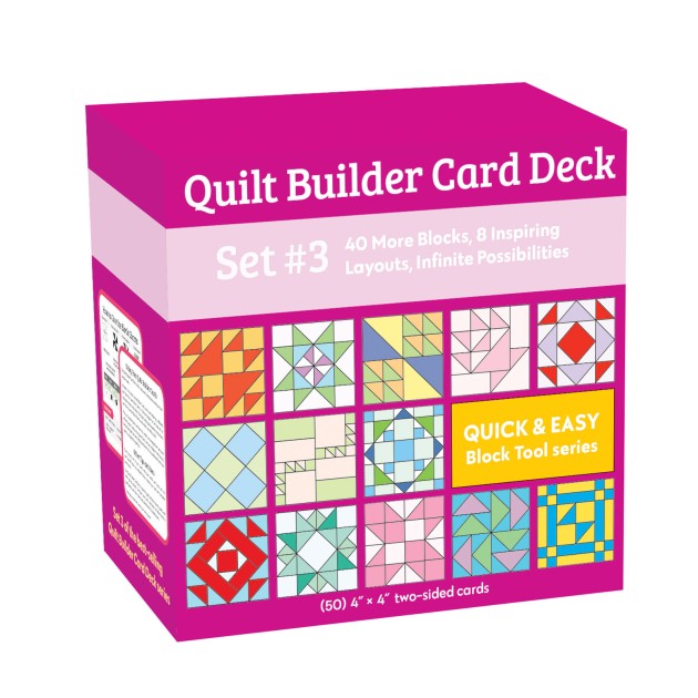 Quilt Builder Card Deck Set 3 EE Schenck Company