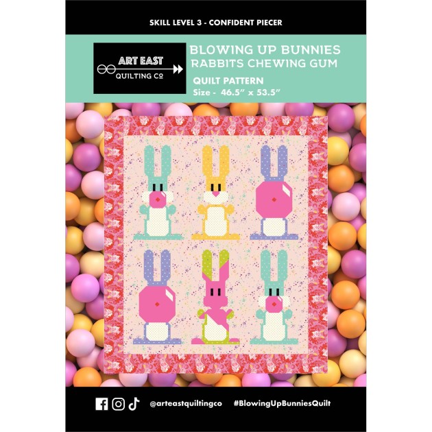 Blowing Up Bunnies - Rabbits Chewing Gum | EE Schenck Company