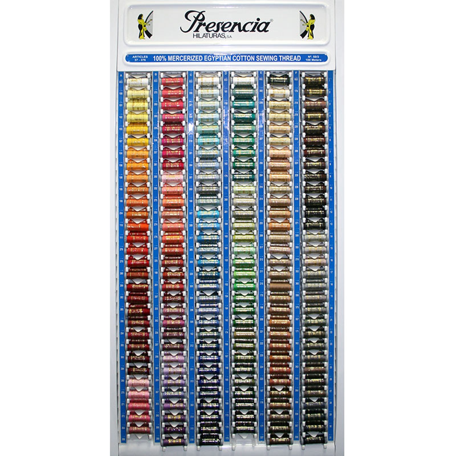 Mercerized Egyptian Cotton Thread Display EE Schenck Company