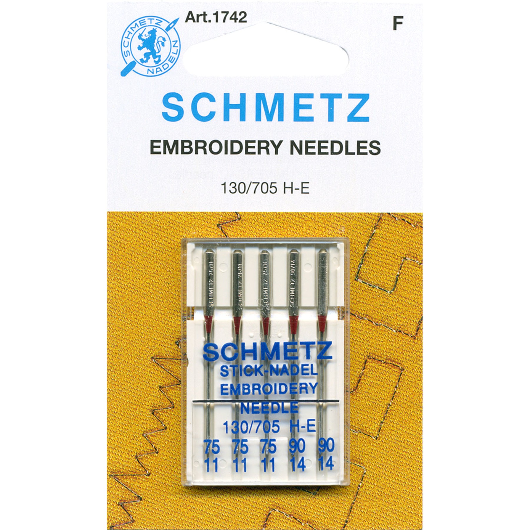 Schmetz Embroidery Needles EE Schenck Company