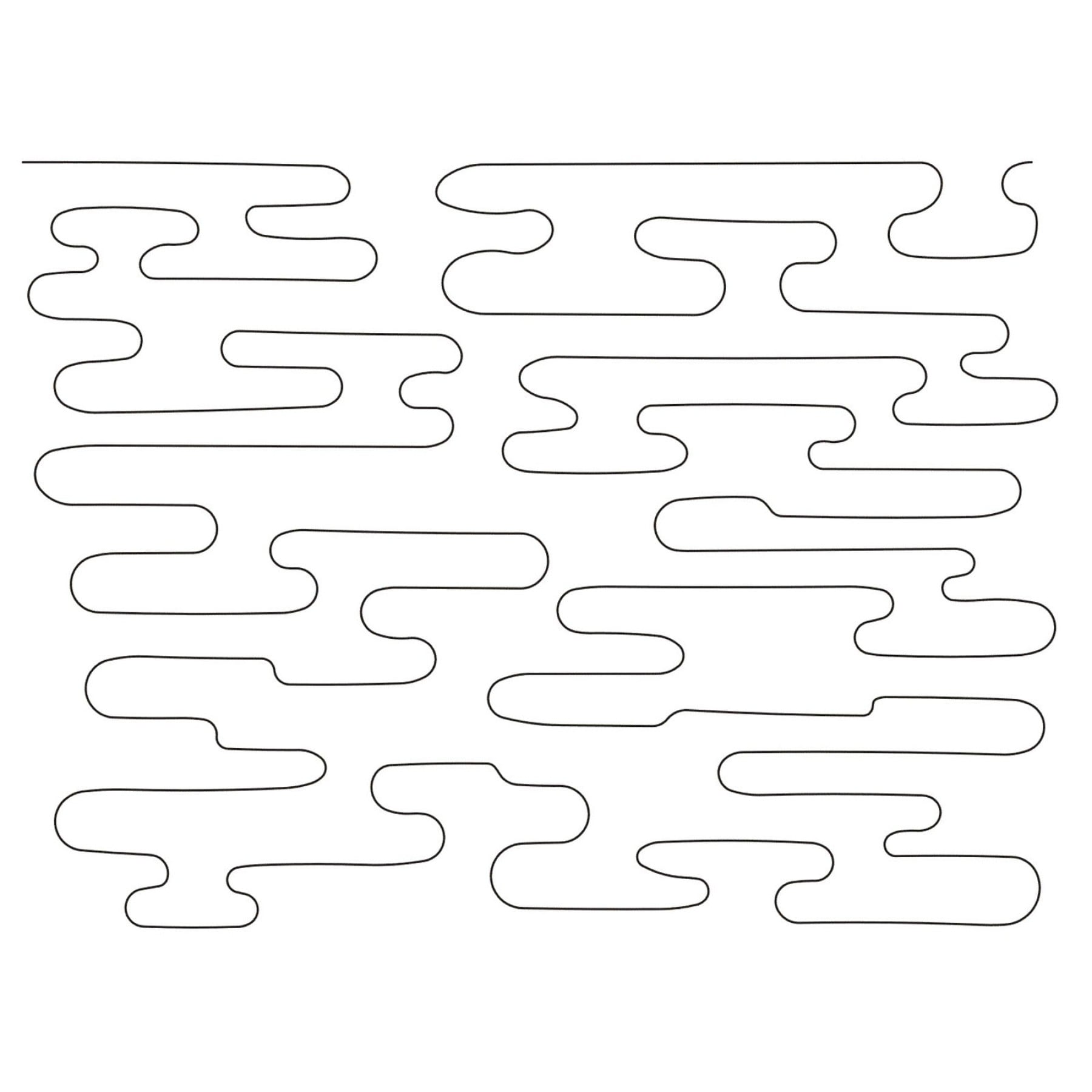 Pond Ripples Stencil EE Schenck Co.