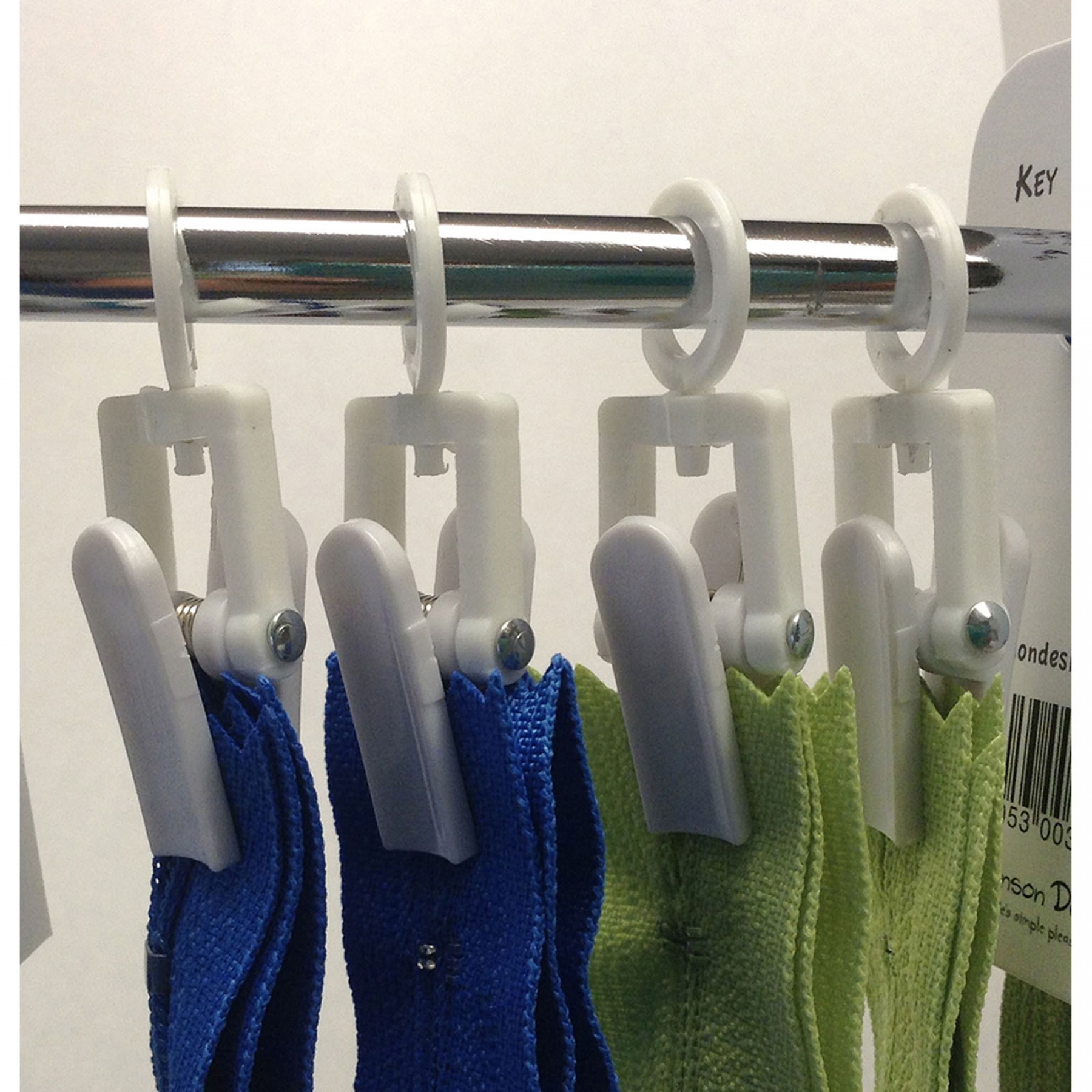 Zipper Rack Clips EE Schenck Company