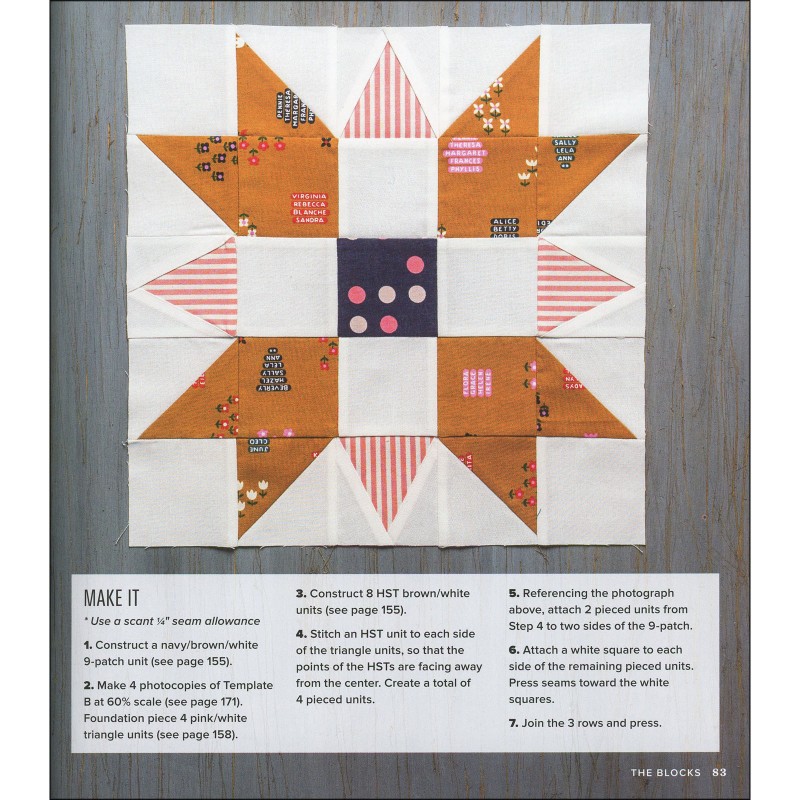 The Quilt Block Cookbook EE Schenck Company