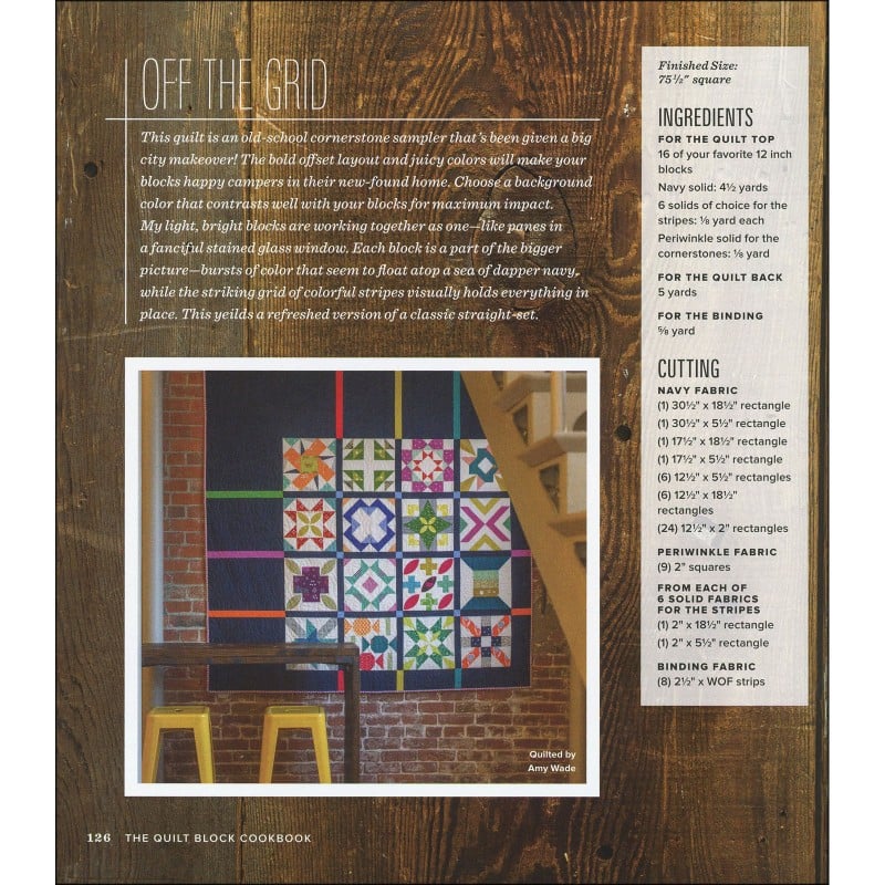 The Quilt Block Cookbook EE Schenck Company