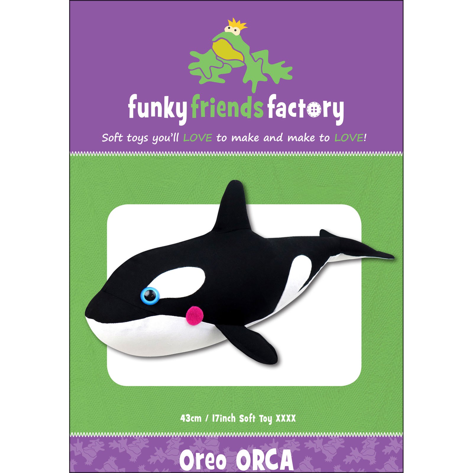 Orca AkuAページ Male Orca on a stand – Buyanova Ceramics