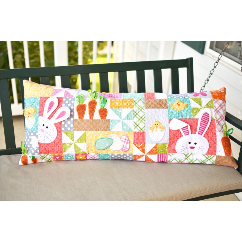 Hoppy Easter Bench Pillow EE Schenck Co.