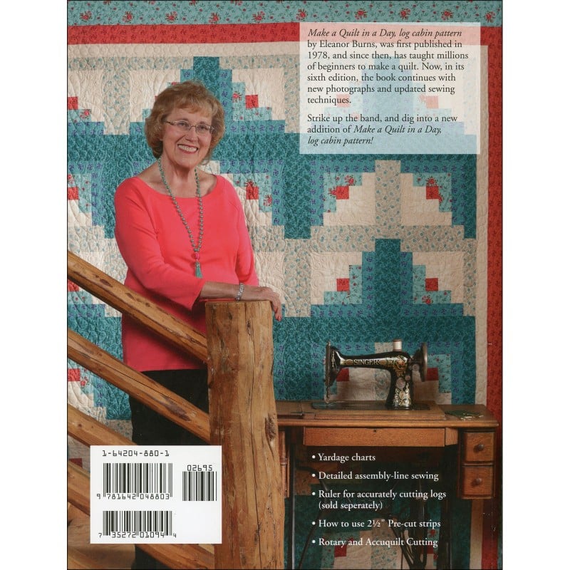 Make a Quilt in a Day Log Cabin Pattern | EE Schenck Company