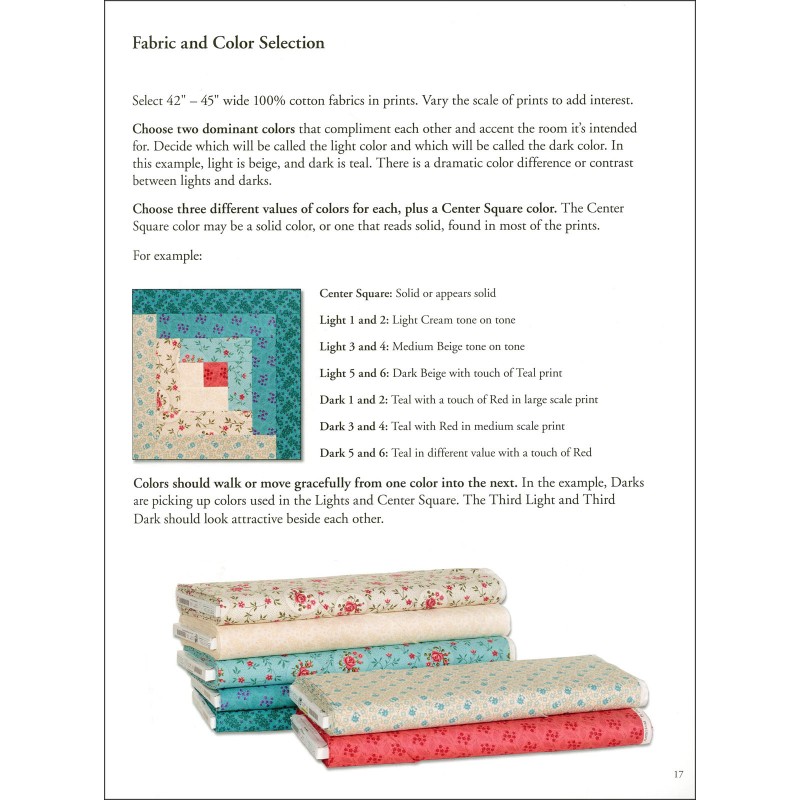 Make a Quilt in a Day Log Cabin Pattern | EE Schenck Co.