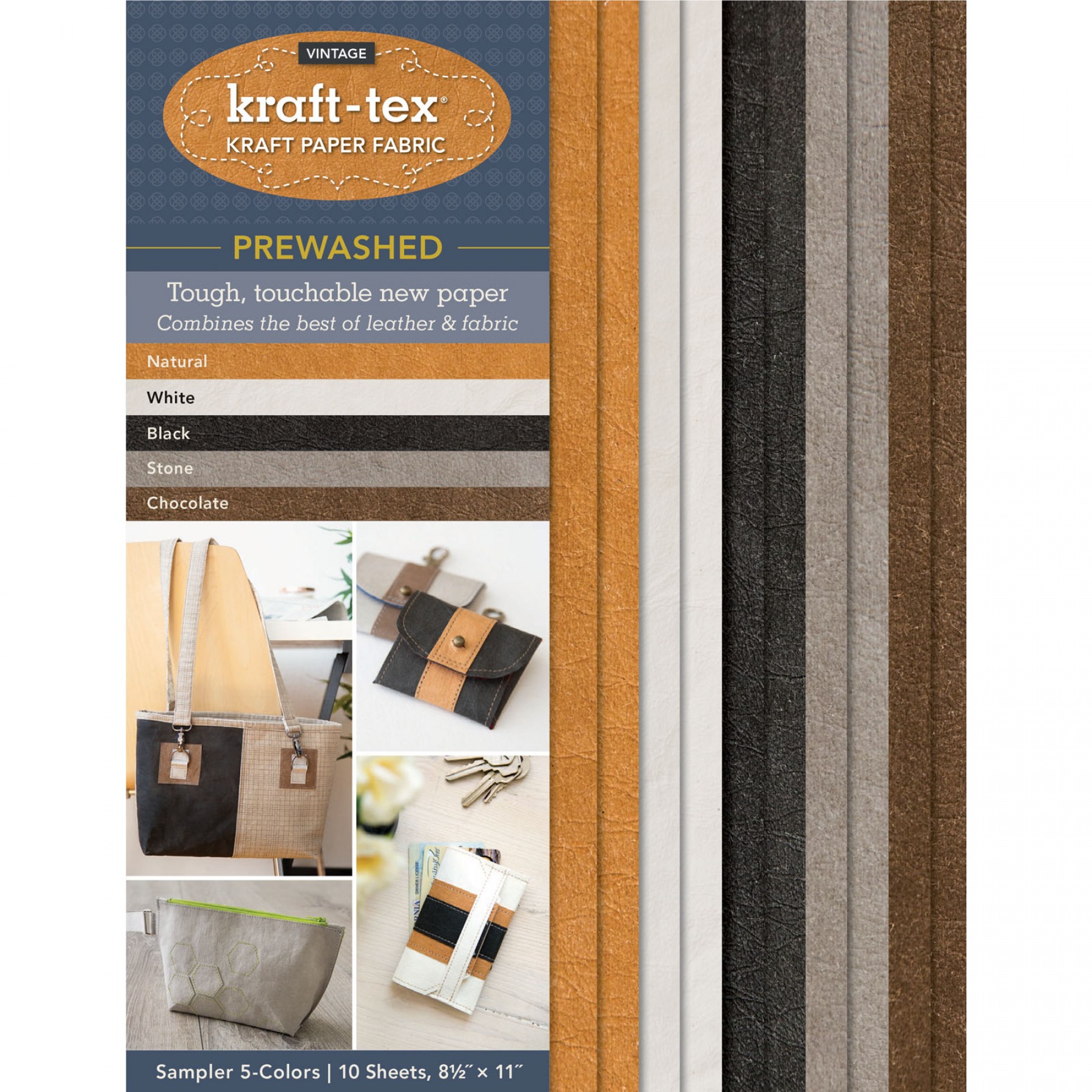 krafttex® Kraft Paper Fabric Sampler EE Schenck Company