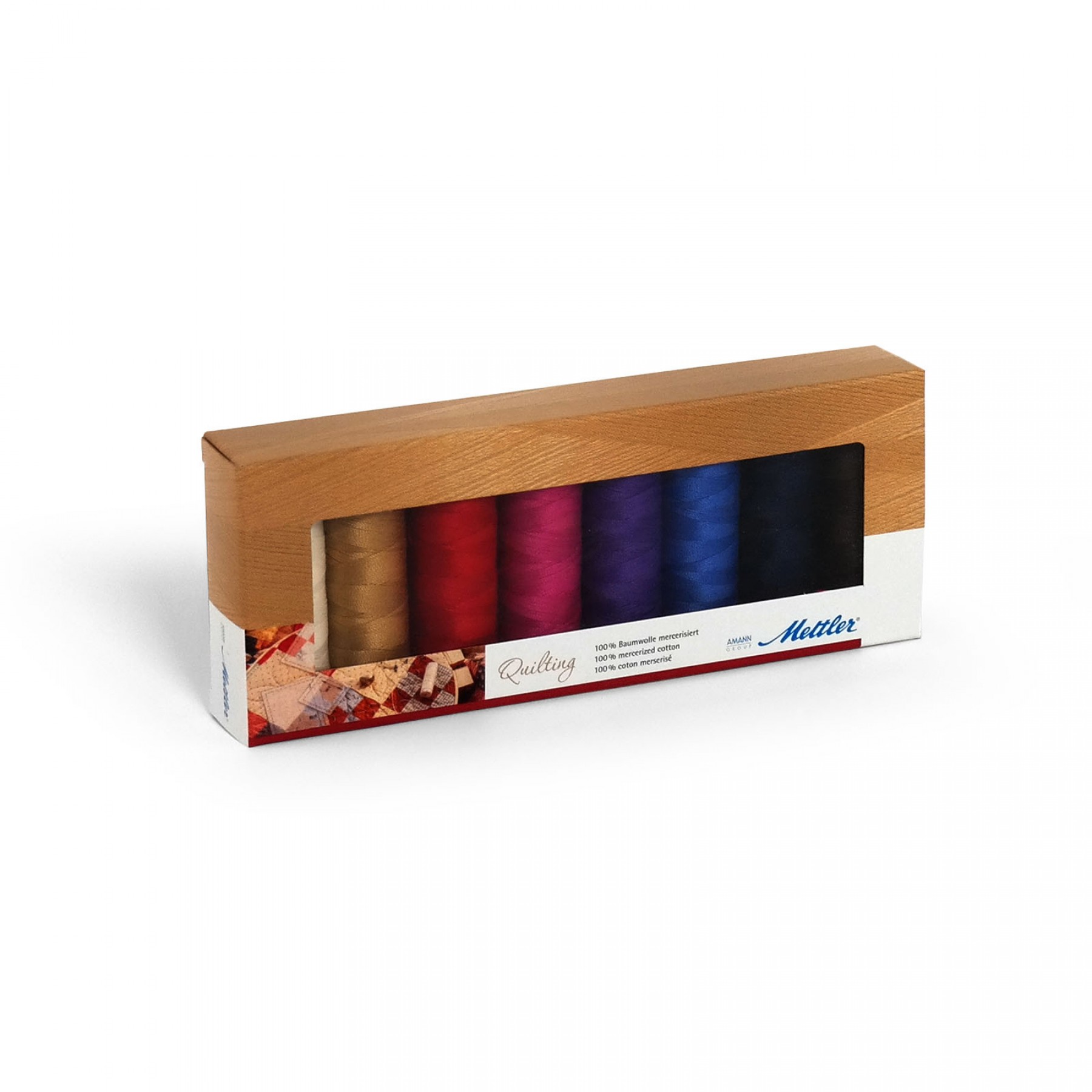SilkFinish Cotton Quilting Thread Kit EE Schenck Co.