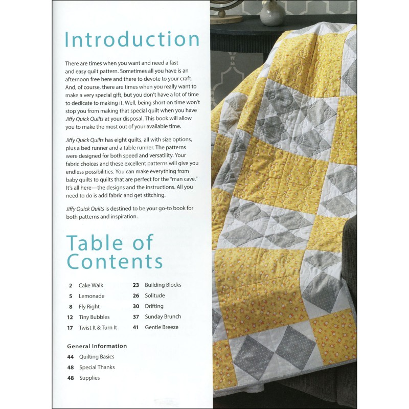 Jiffy Quick Quilts EE Schenck Company