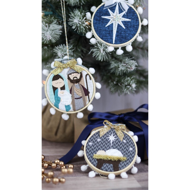 Kimberbell christmas nativity ornaments clearance