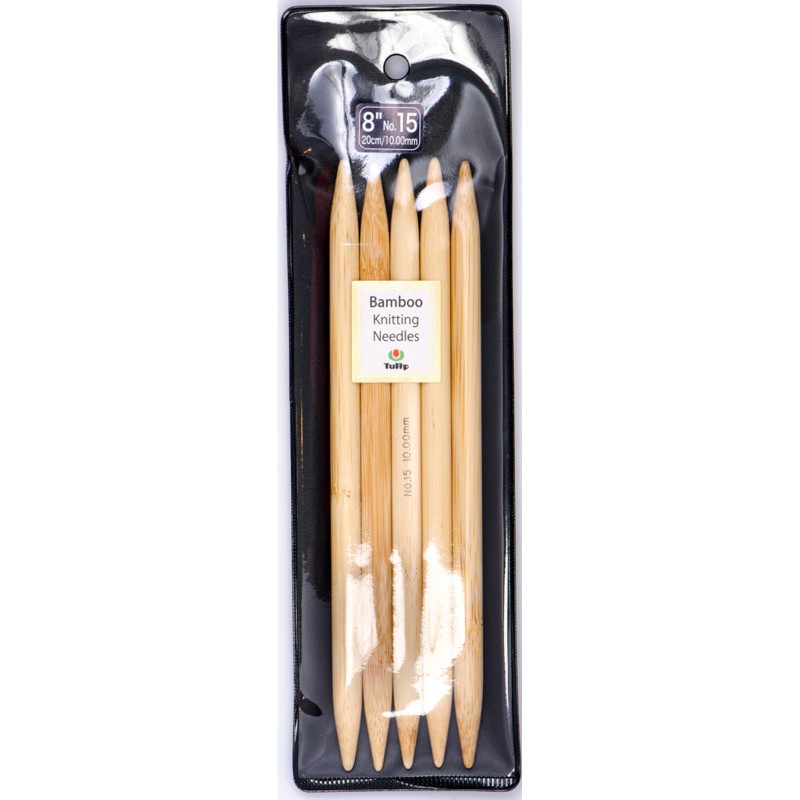 8" Double Pointed Bamboo Knitting Needles EE Schenck Company