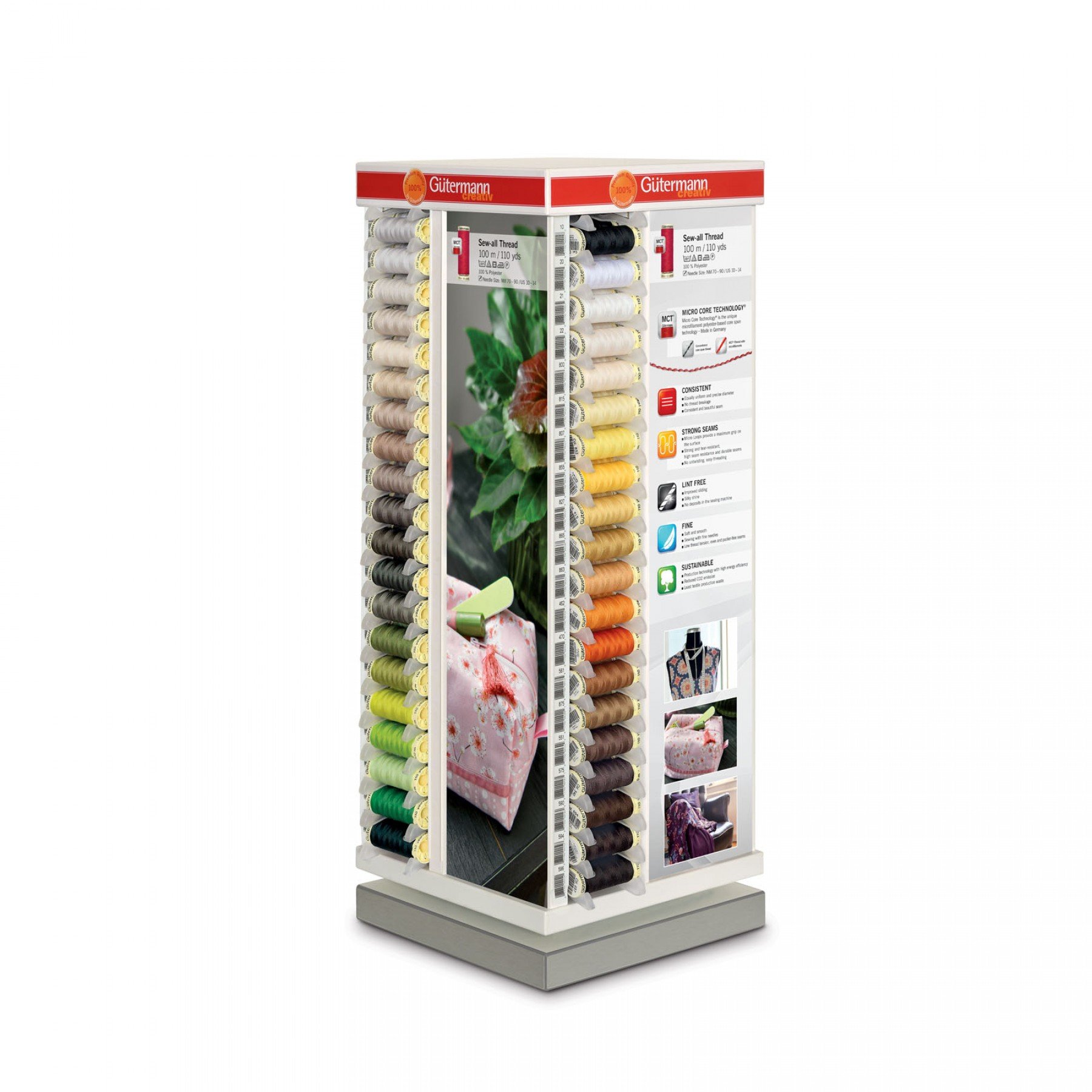 SewAll Thread Assortment Display EE Schenck Company