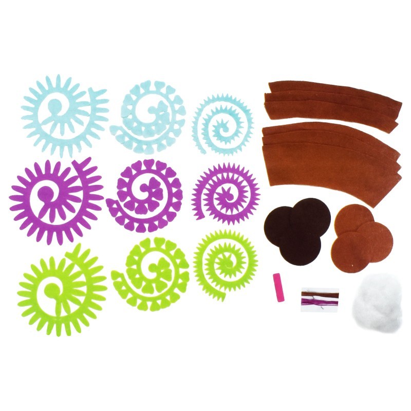 Mini Maker Felt Succulent Kit EE Schenck Co.